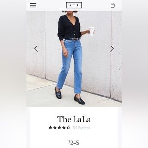 AYR, ‘The La La’ Jeans, Size 26